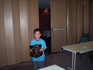 Jonathan Ren Junior Lloyd Fell shield